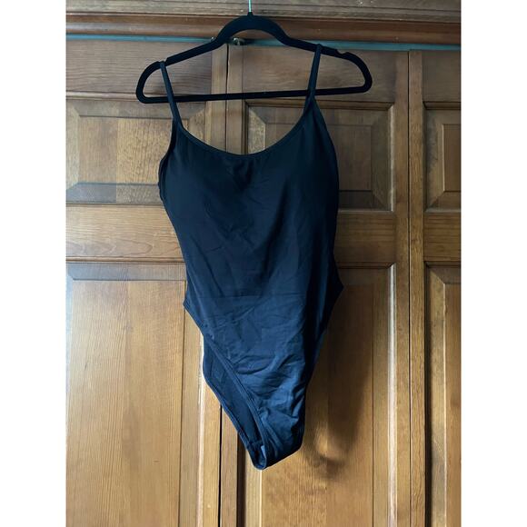 NWT Andie Women's The Amalfi Cheeky One Piece AO027 Smooth Swimsuit Black SZ XL - Picture 2 of 12